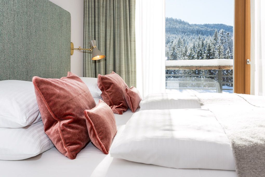 Hotelzimmer Das Kranzbach Winter Hotelfotografie Anneliese Kompatscher